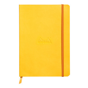 Rhodia Softcover Notebook - A5 - Daffodil Yellow - Dotted